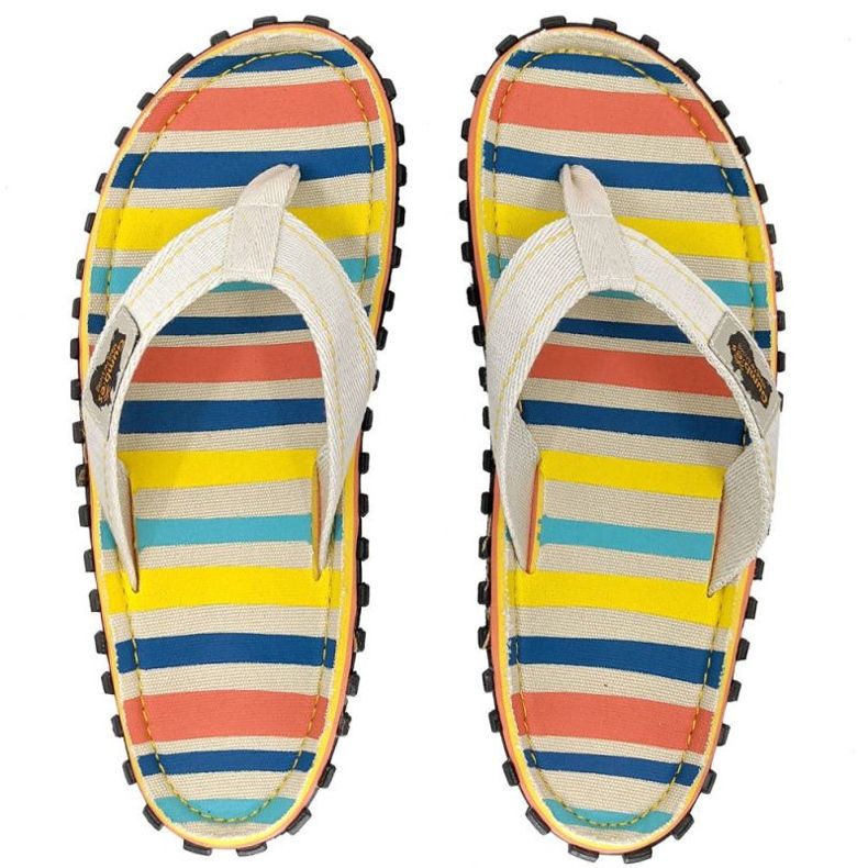 Chinelos de cadeira de praia Gumbies Islander G-IS-UNI-Beachair cinza