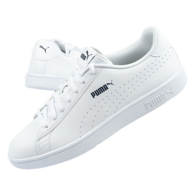 Puma Smash v2 W 365213 02 tênis esportivo branco