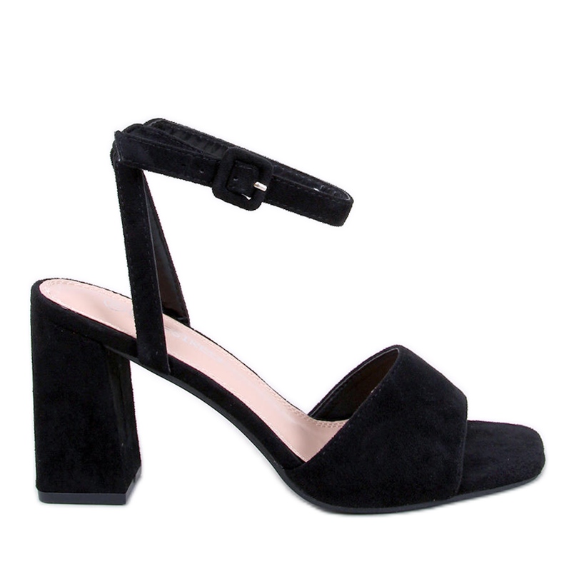 Sandálias no poste Loya Black preto