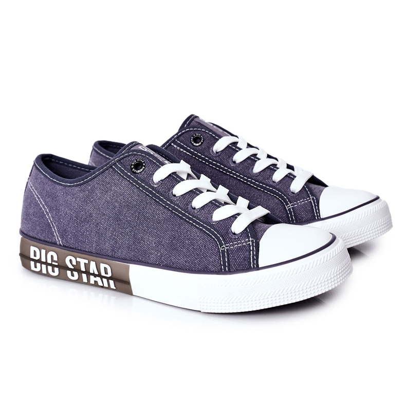 Tênis masculino Big Star HH174047 azul marinho