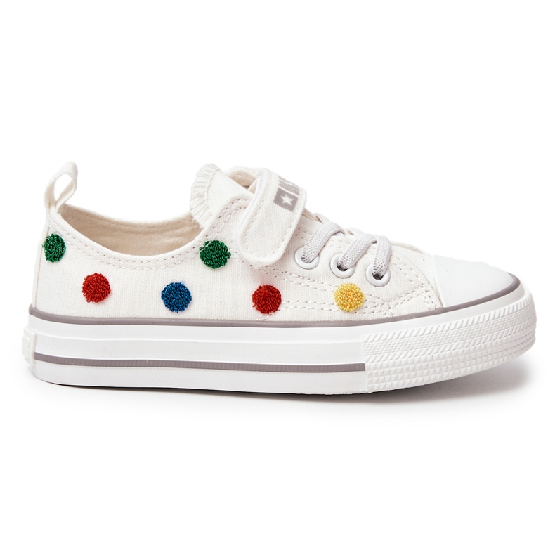 Tênis infantil com velcro Big Star JJ374053 Branco