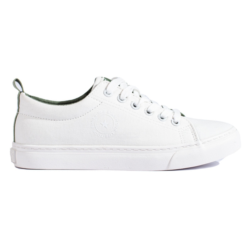 Tênis branco baixo feminino Big Star LL274248