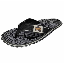 Chinelos Gumbies Islander G-IS-UNI-BLSIG preto