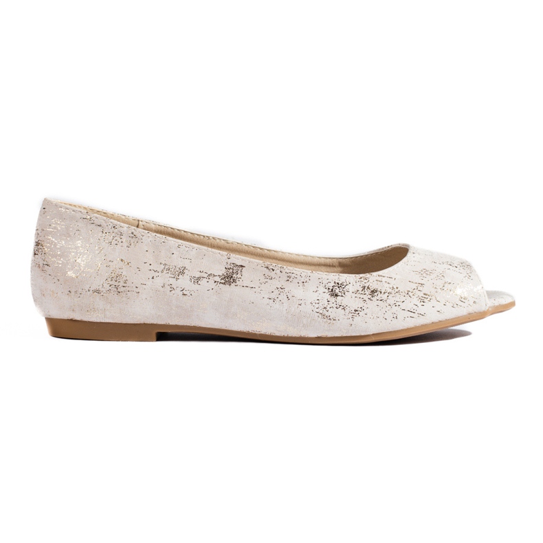 Sabrinas abertas de mulher Gold Shelovet dourado