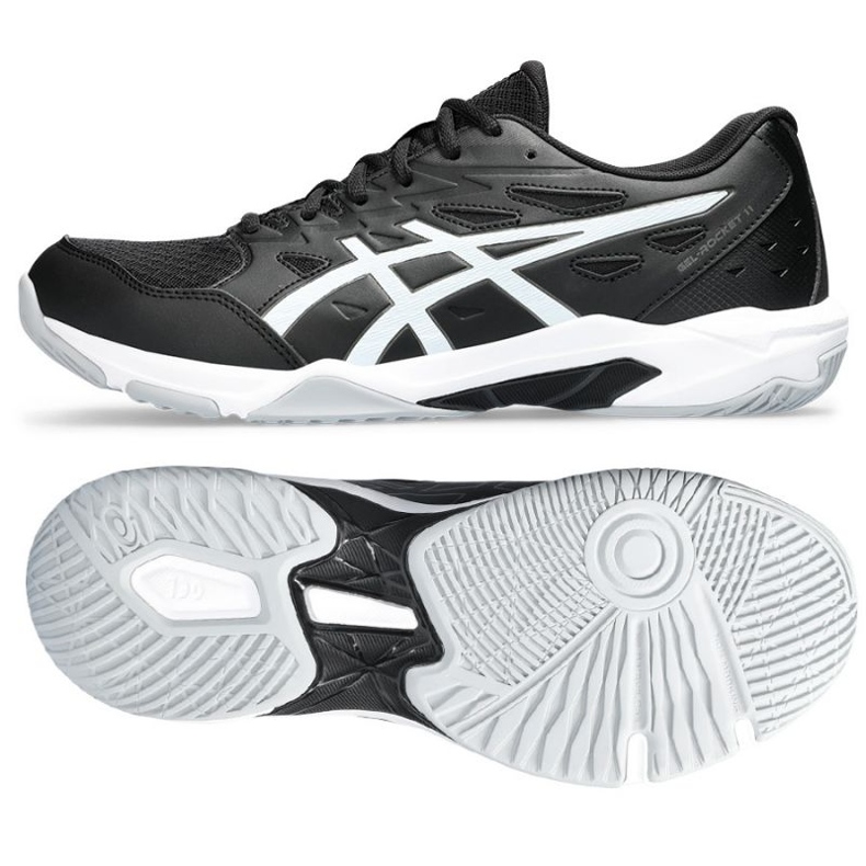 ASICS Gel-Bocket Shoes 11 1071A091-002 preto preto
