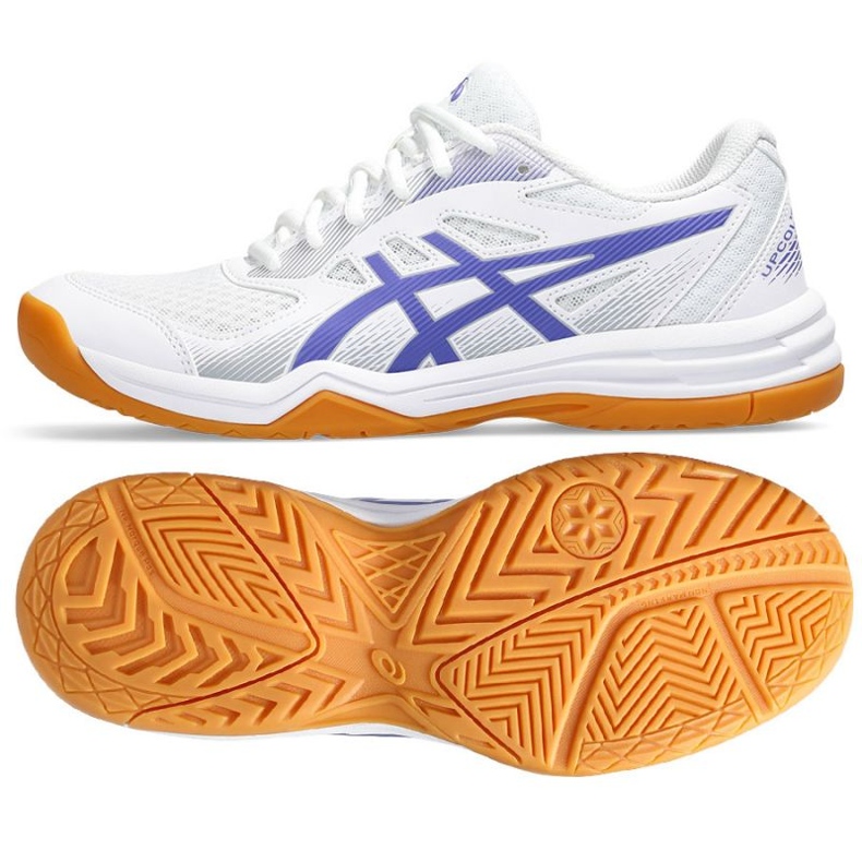Tênis Asics Upcourt 5M 1072A088-103 branco branco