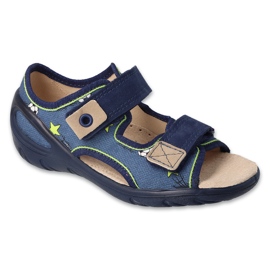 Befado sapatos infantis pu 065X190 azul