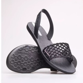Sandália Ipanema Breezy Fem W 82855-AJ336 preto