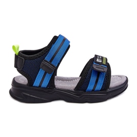 News Sandália infantil Brando azul claro com velcro News Sandália infantil Brando azul claro com velcro