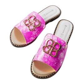 Inna Chinelos de mulher rosa com fivela Lea Inna Chinelos de mulher rosa com fivela Lea