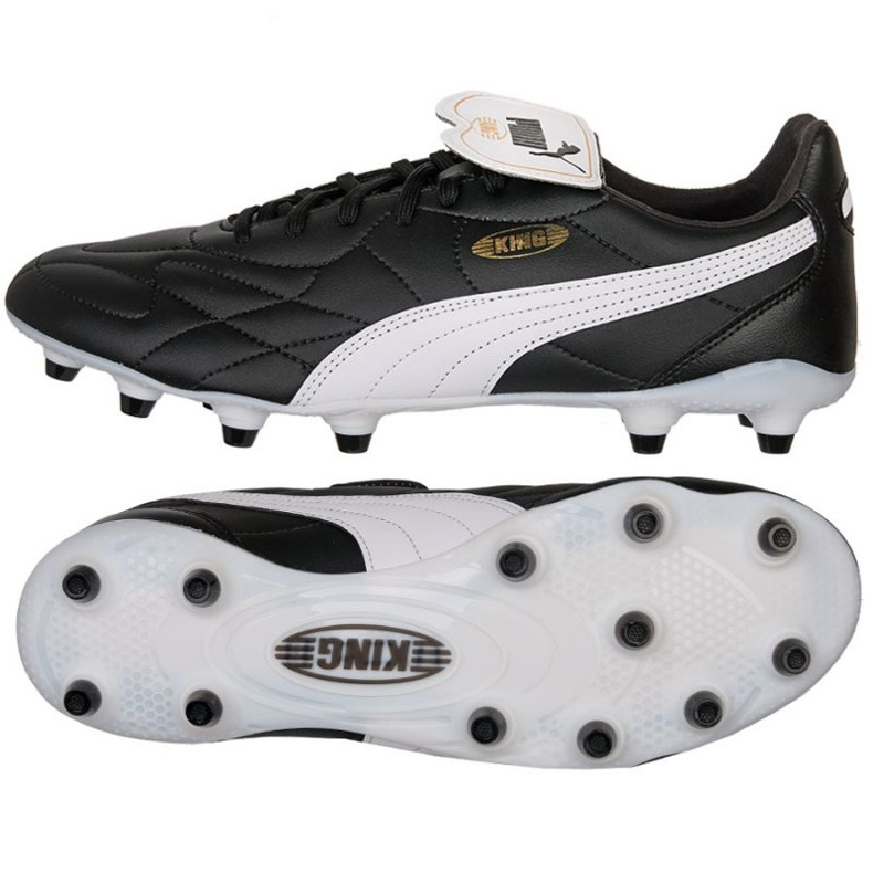 Chuteira Puma King Top FG/AG M 107348-01 preto preto
