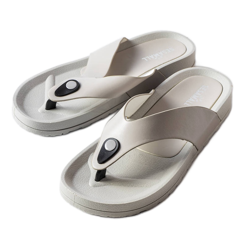 Sandália plataforma cinza Elide.