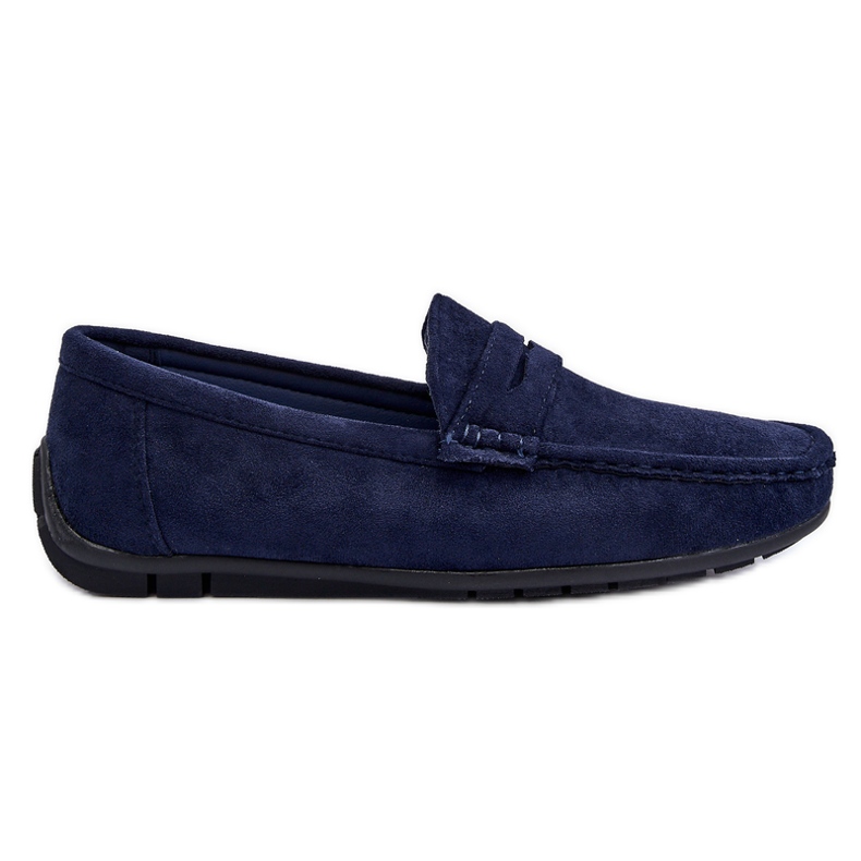 Mocassim Wesley Navy Camurça Masculino azul
