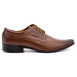 Olivier 108 sapatos formais masculinos marrons marrom