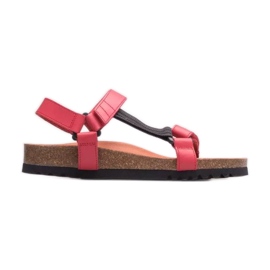 Sandália Scholl Heaven Ad W F23009-1051 vermelho