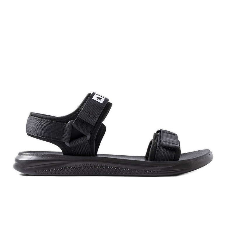 Sandália preta esportiva Big Star HH174842 preto