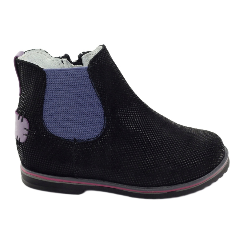 Botas de calçado infantil Ren But 1479 preto