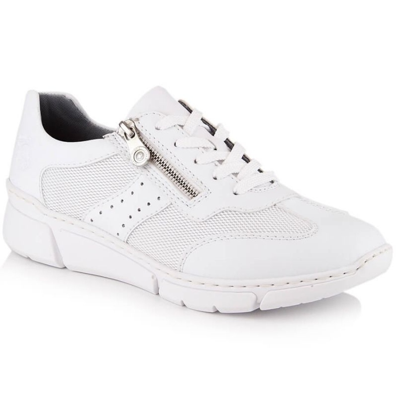 Sapatos esportivos confortáveis ​​Rieker W RKR592 branco