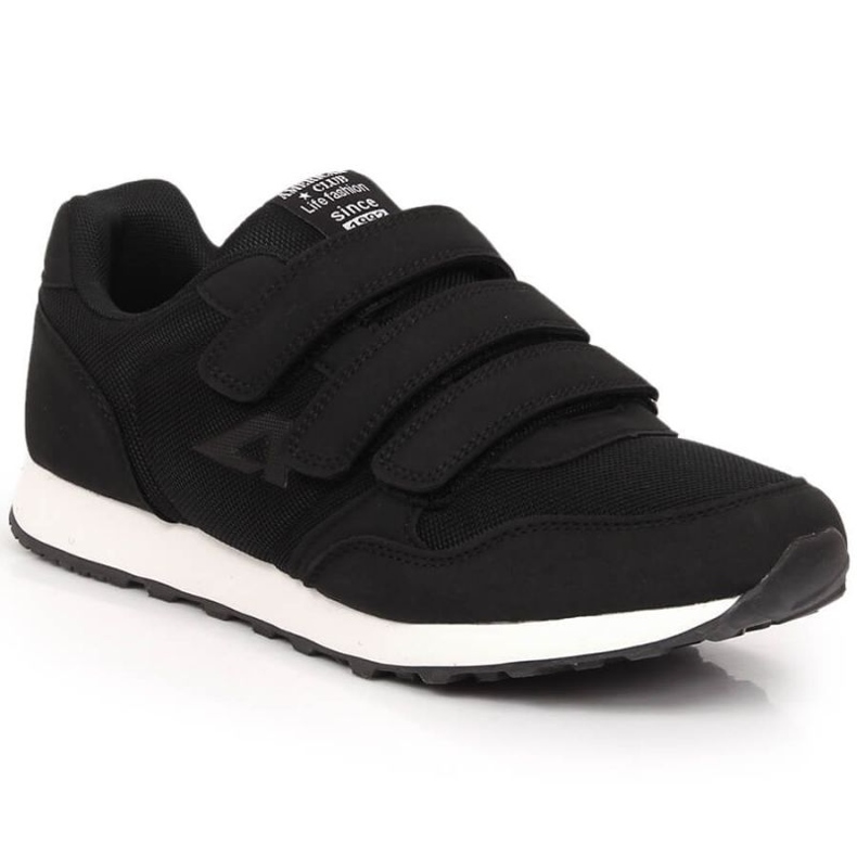 Tênis esportivo American Club W AM924A preto com velcro