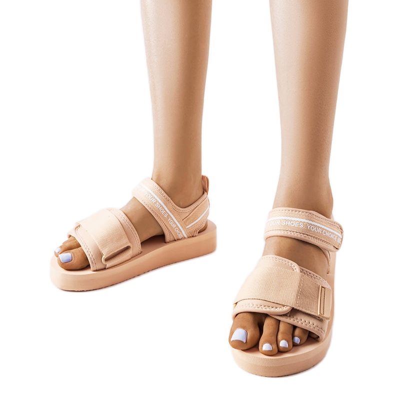 Sandália de espuma bege Big Star LL274787