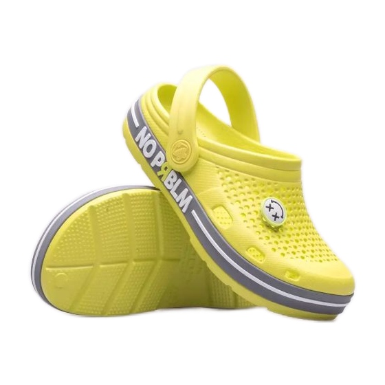 Tamancos Coqui Lindo 6423-404-1348 amarelo