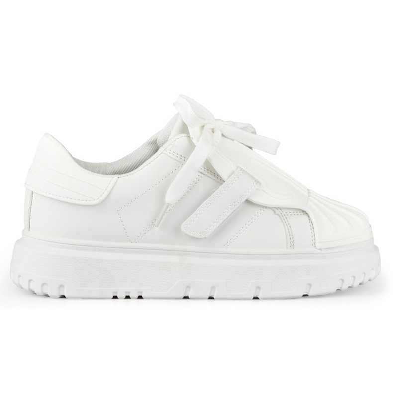 Sapatos esportivos femininos brancos da moda