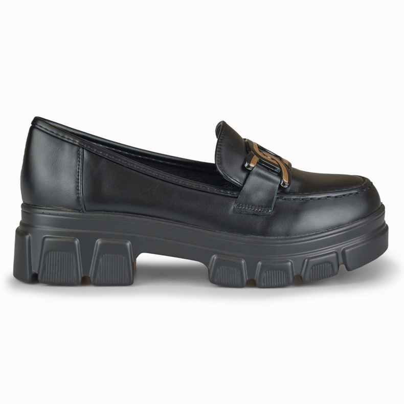 Sapatos femininos negros na plataforma Garii preto