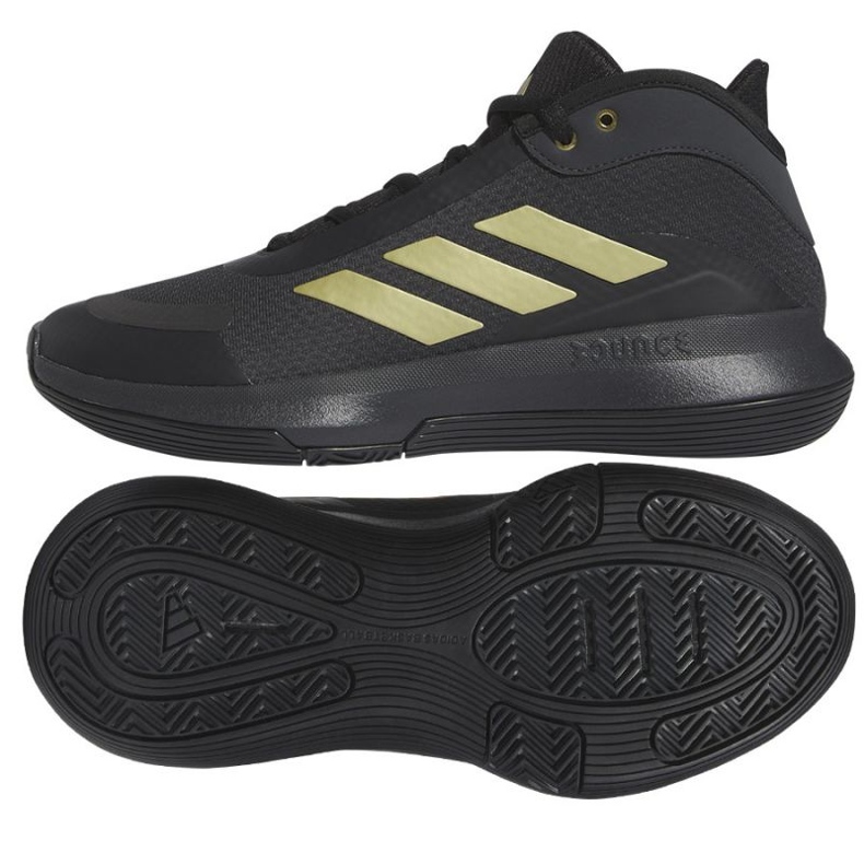Tênis de basquete adidas Bounce Legends M IE9278 preto preto