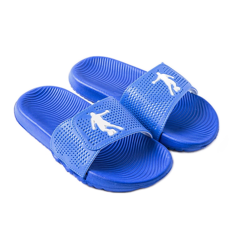 Chinelos de borracha azul de Atenas