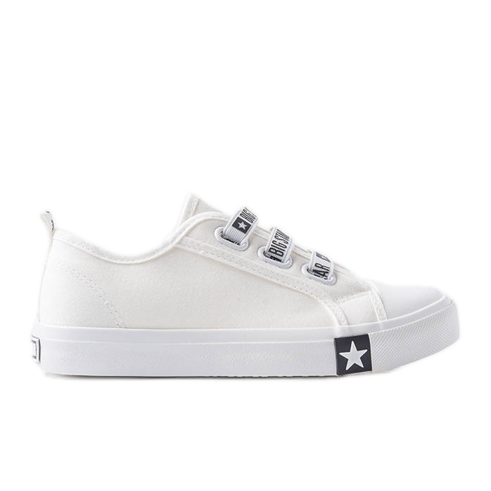 Sneakers brancas para criança Big Star LL374007 branco