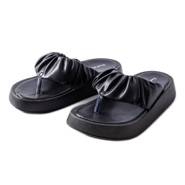 Black flops com um recolhimento preto Black flops com um recolhimento preto