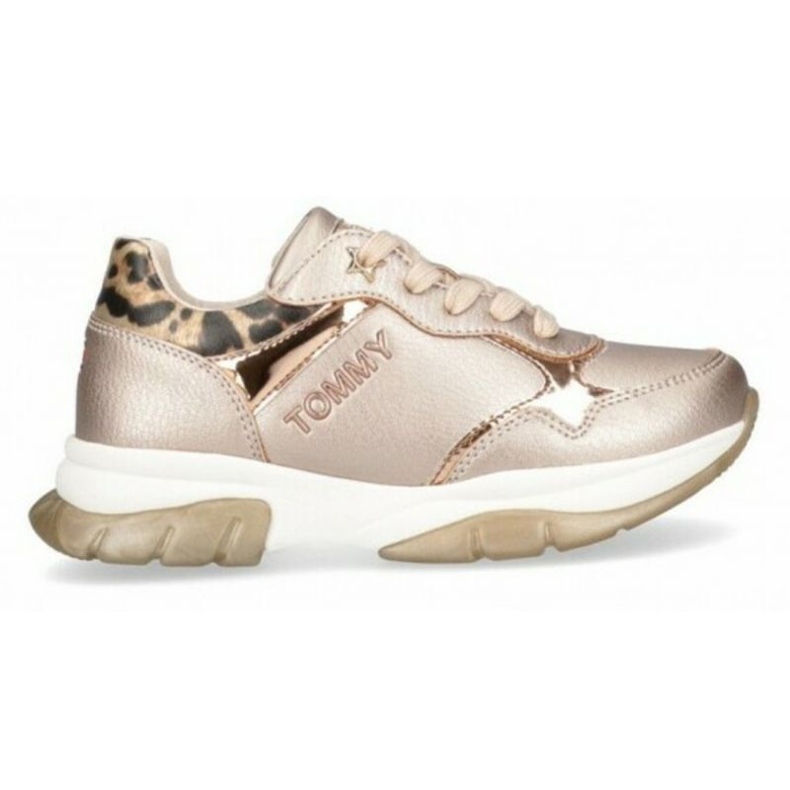 Sapatos Tommy Hilfiger T3A4-31174-1243341 dourado Sapatos Tommy Hilfiger T3A4-31174-1243341 dourado