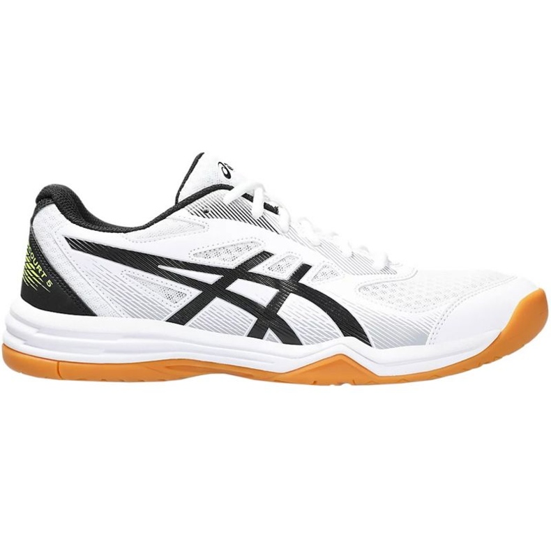 Tênis de vôlei Asics Upcourt 5 M 1071A086 103 branco branco