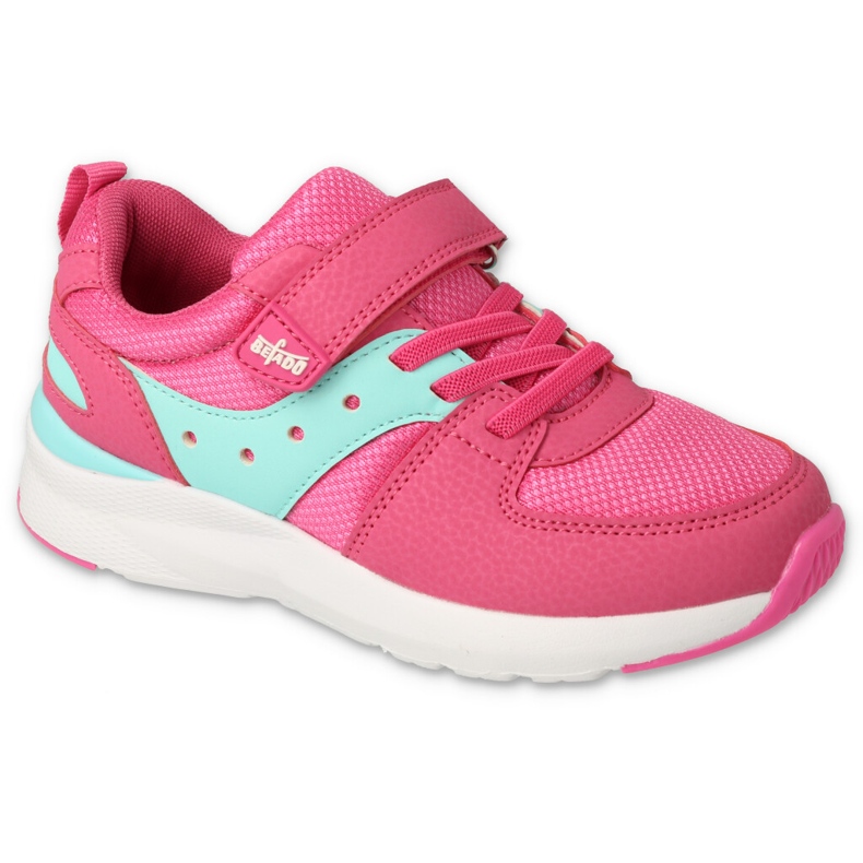 Befado esportivo infantil com velcro 516X156 rosa
