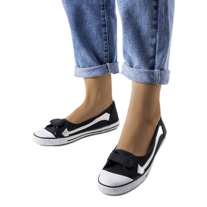 Tênis de tecido preto Winifred