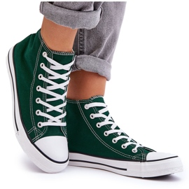 FR1 Tênis Clássico Feminino High Green Remos verde