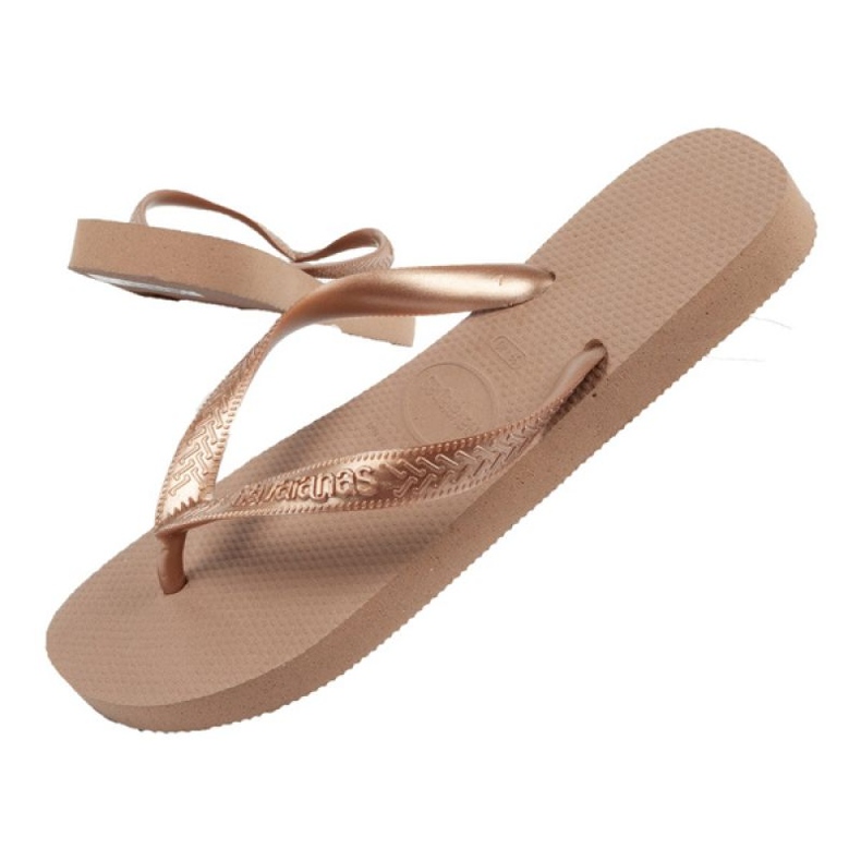 Chinelos Havaianas em Rosegold dourado
