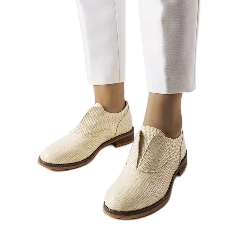 Brogues bege LS5379 Taupe Brogues bege LS5379 Taupe