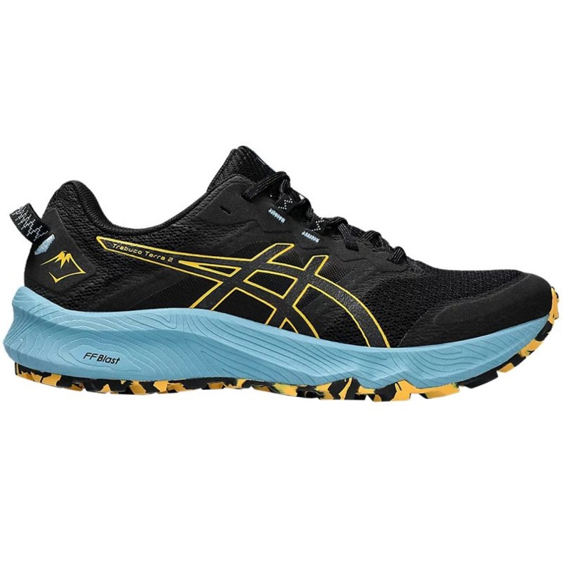 Tênis de corrida Asics Trabuco Terra 2 M 1011B607 001 preto