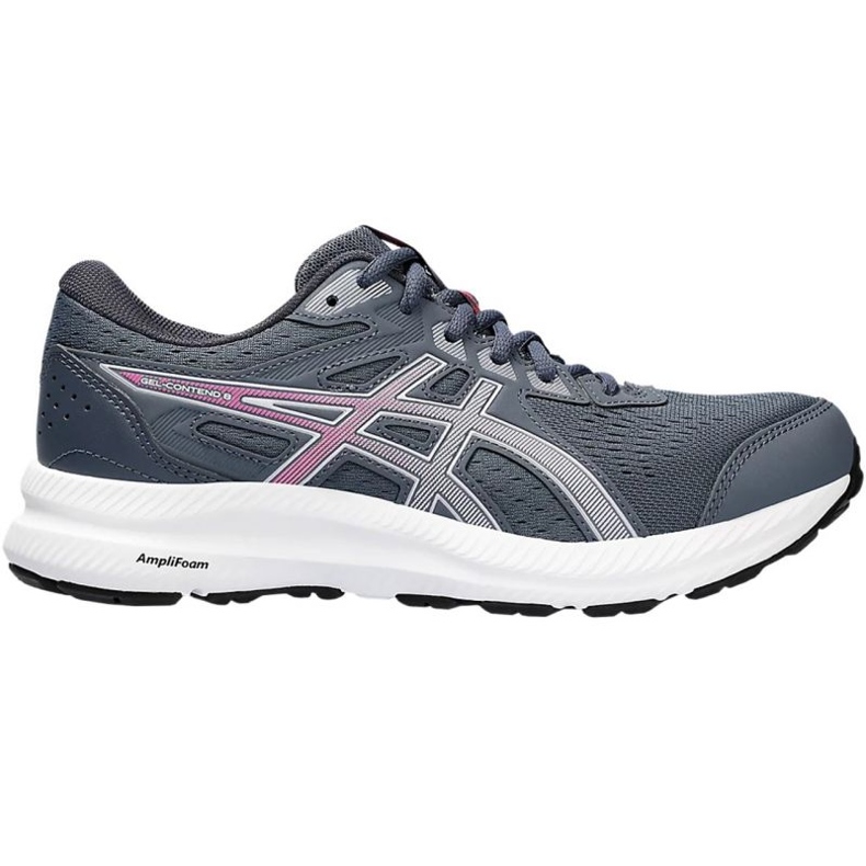 Tênis de corrida Asics Gel Contend 8 W 1012B320 027 cinza