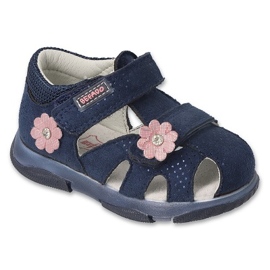 Calçado infantil Befado rosa 170P078 azul