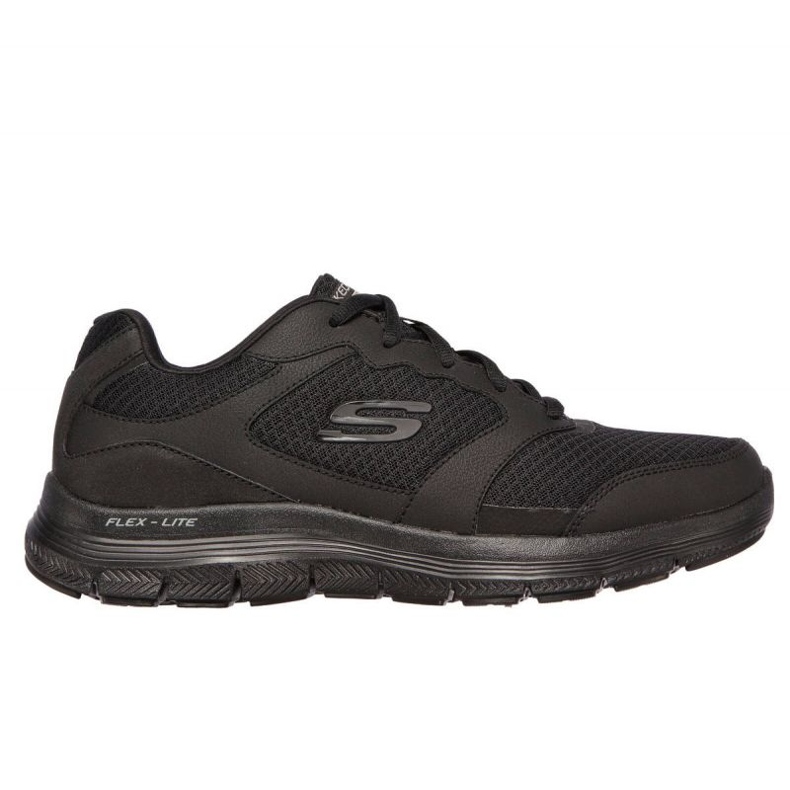 Sapatos Skechers Flex Advantage 4,0 M 232225/BBK preto Sapatos Skechers Flex Advantage 4,0 M 232225/BBK preto