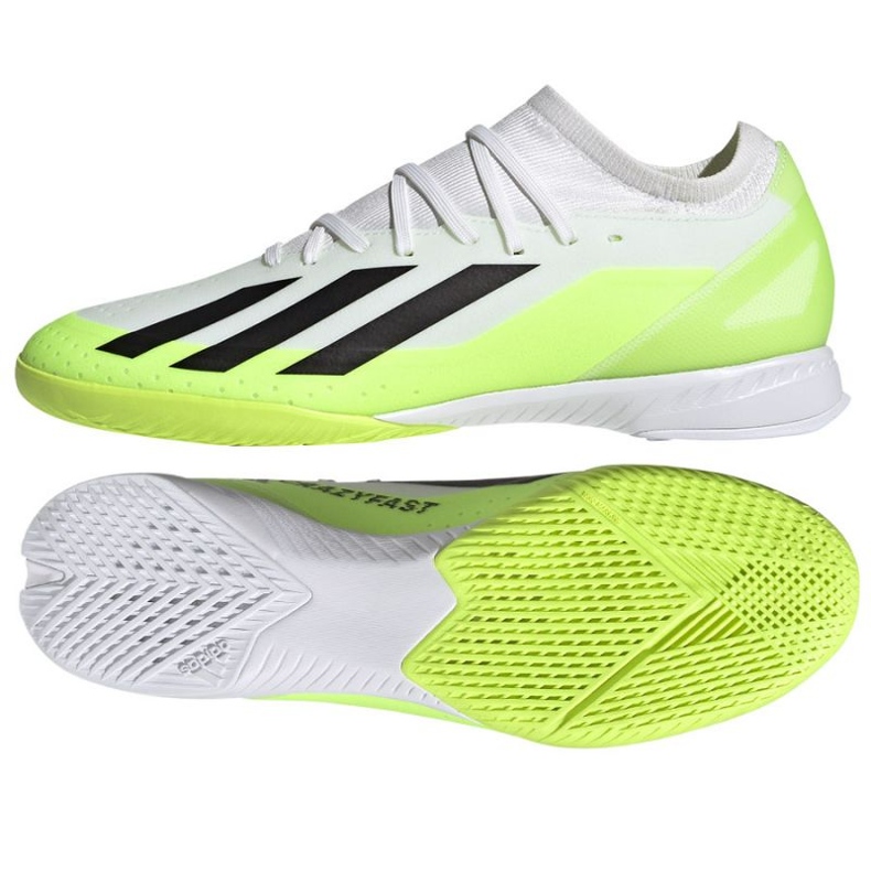 Chuteira Adidas X Crazyfast.3 In M ID9340 branco branco