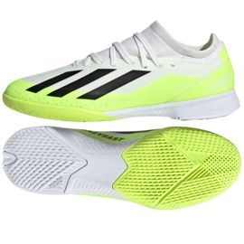 Chuteira Adidas X Crazyfast.3 In Jr IE1563 branco branco