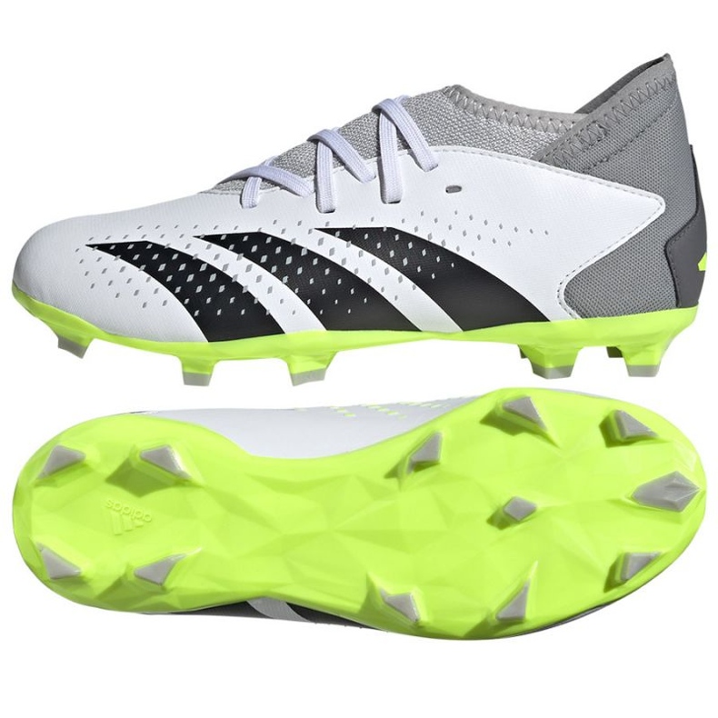 Tênis adidas Predator Accuracy.3 Fg Jr IE9504 branco branco Tênis adidas Predator Accuracy.3 Fg Jr IE9504 branco branco