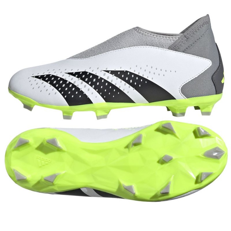 Tênis adidas Predator Accuracy.3 Ll Fg Jr IF2265 branco branco