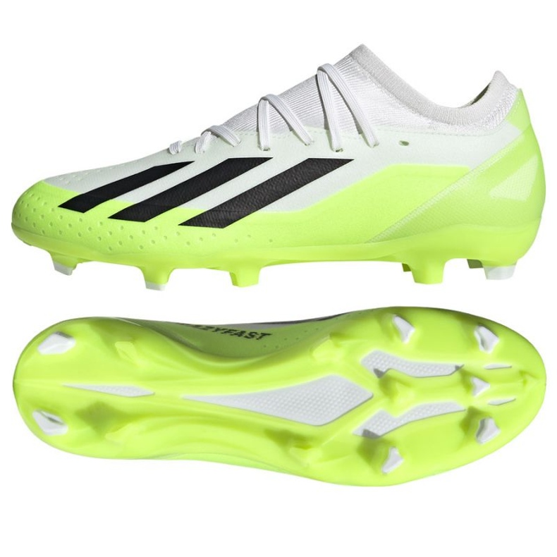 Tênis adidas X CRAZYFAST.3 Fg M HQ4534 branco branco