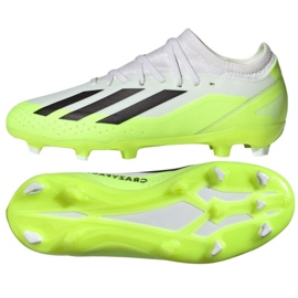 Tênis adidas X CRAZYFAST.3 Fg Jr ID9352 branco branco
