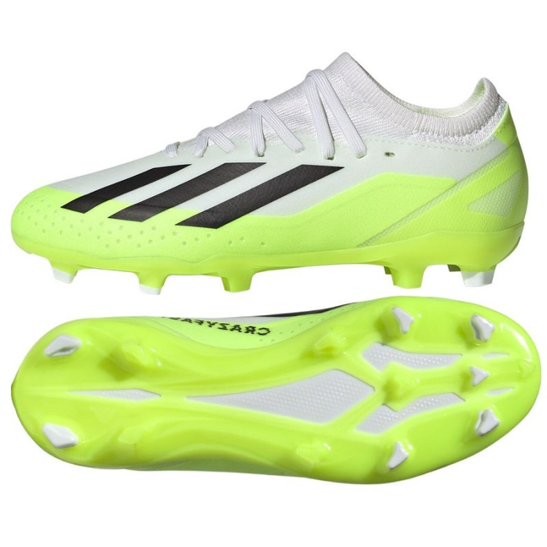 Tênis adidas X CRAZYFAST.3 Fg Jr ID9352 branco branco