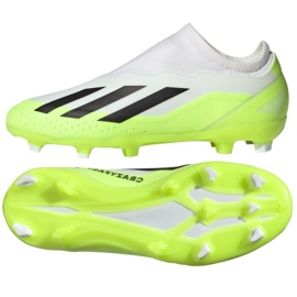 Tênis adidas X CRAZYFAST.3 Ll Fg Jr ID9357 branco branco